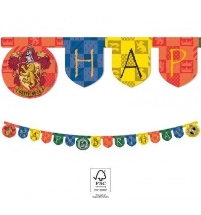 Harry Potter Banner "Happy Birthday"