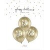 Guld balloner 60 års - blank