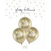 Guld balloner 40 års - blank