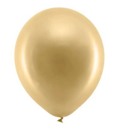 Blanke guld balloner