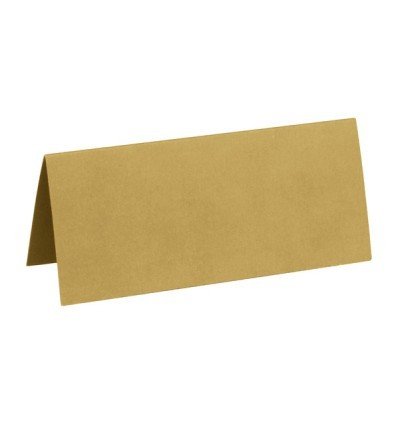 Bordkort, guld 3x7 cm