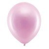 Pink regnbue ballon - Metallic