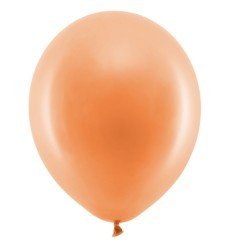 Orange regnbue ballon - Pastel