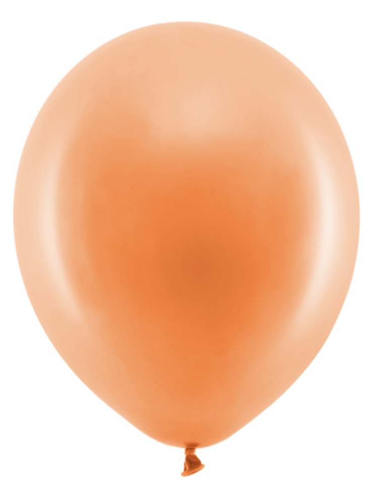 Orange pastel ballon