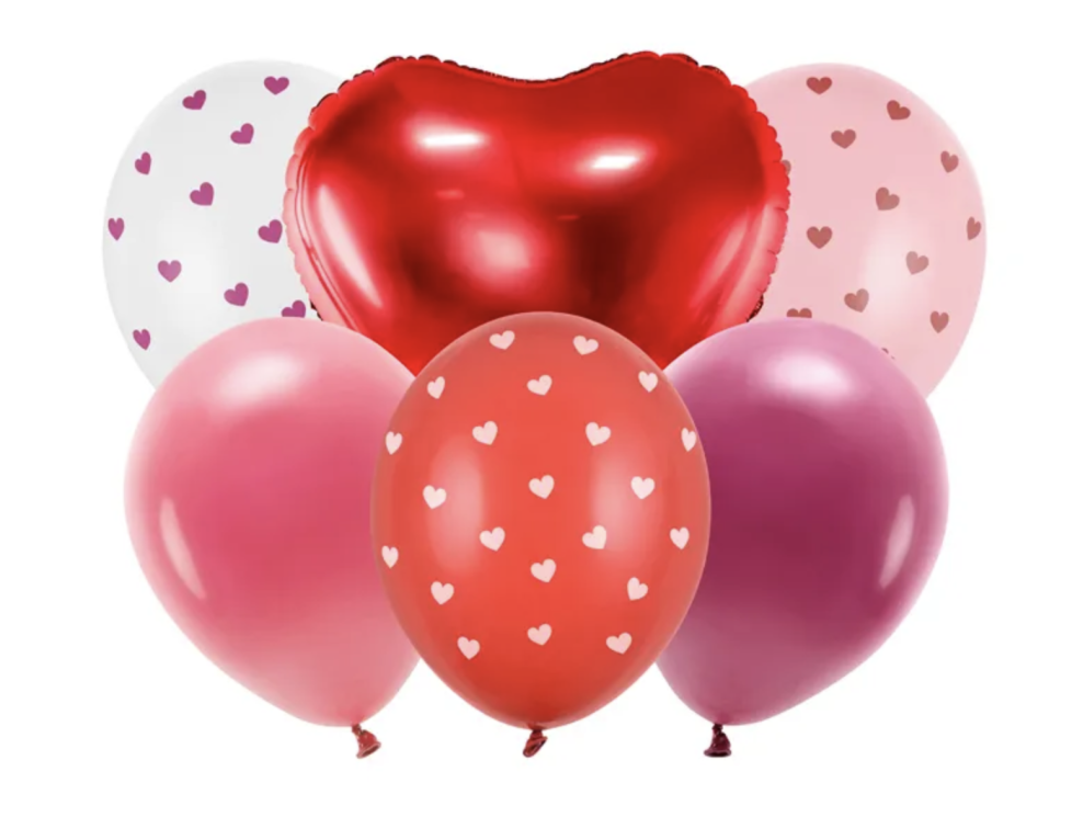 Valentines dag balloner