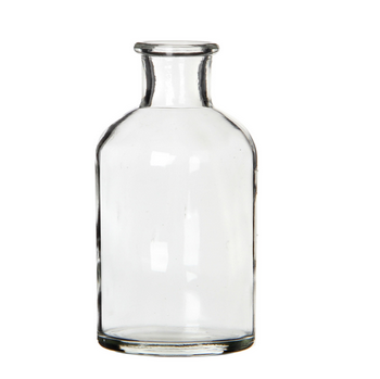 Vase flasker 12,5cm klar