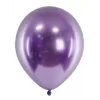 Violet metallic latex ballon