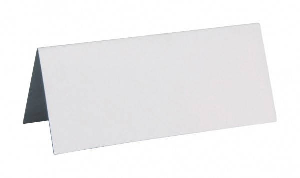 11: Bordkort, hvid 3x7cm