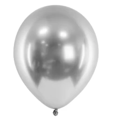 Sølv ballon metallic