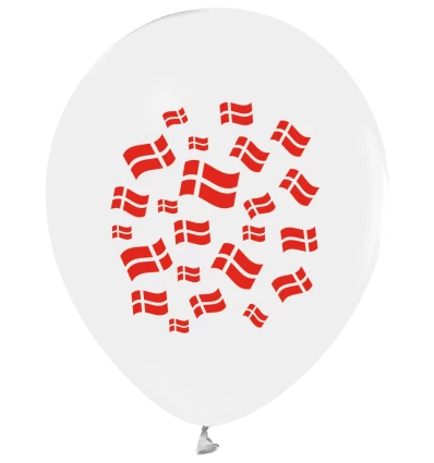 Ballon med dannebrog