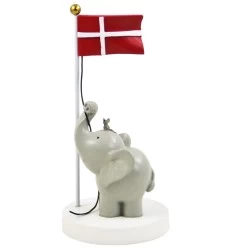 Flag med elefant og mus