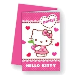 Hello Kitty invitationer