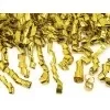 Guld serpentiner 40 cm Konfettirør