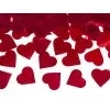 Røde hjerter - Konfettirør - 40 cm