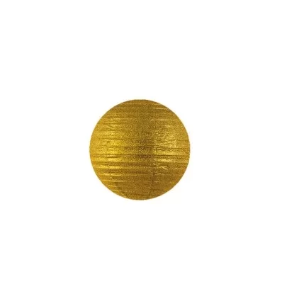 Guld glimmer lanter 20 cm
