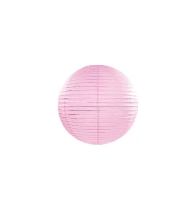 Lanterne 25 cm - lys pink