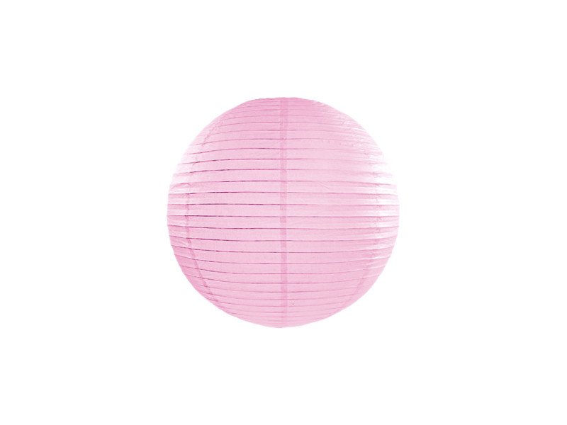 Lanterne 25 cm - lys pink