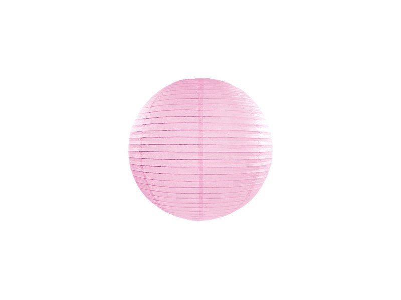 Lanterne 20 cm - lys pink
