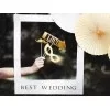 Selfie props - fotoramme - tekst best wedding - 8 probs