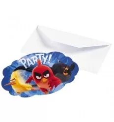 Angry birds invitationer