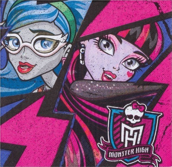 Monster High servietter