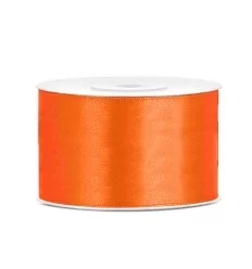 Orange Satin bånd - 38 mm