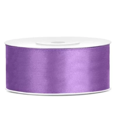 Lavendel Satin bånd - 25 mm