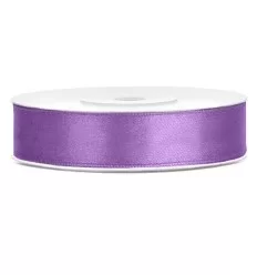 Lavendel Satin bånd - 12 mm