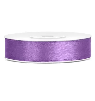 Lavendel Satin bånd - 12 mm
