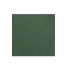 Mørke grøn - servietter - 33x33.