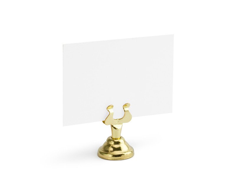 Guld - kortholder - 4 cm
