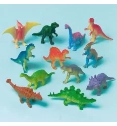12 Dinosaurus figurer