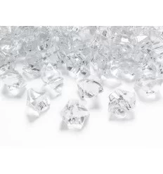 Krystal is - gennemsigtig - 25x21 mm