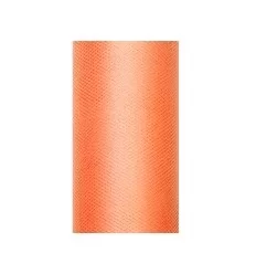 Orange tyl - 15 cm