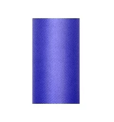 Marine blå tyl - 15 cm