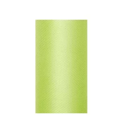 Lys grøn tyl - 15 cm