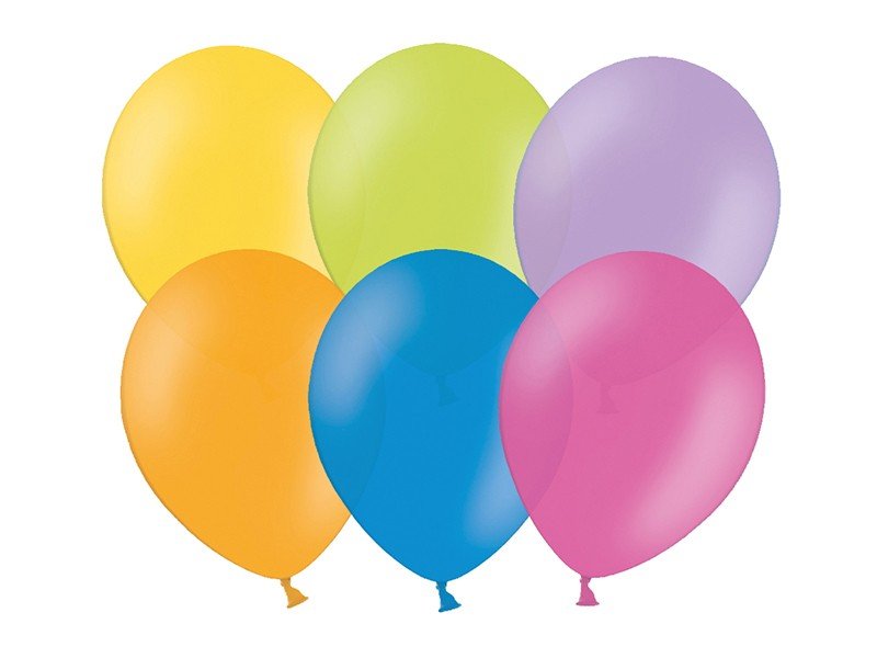 Blandet balloner - 25 cm